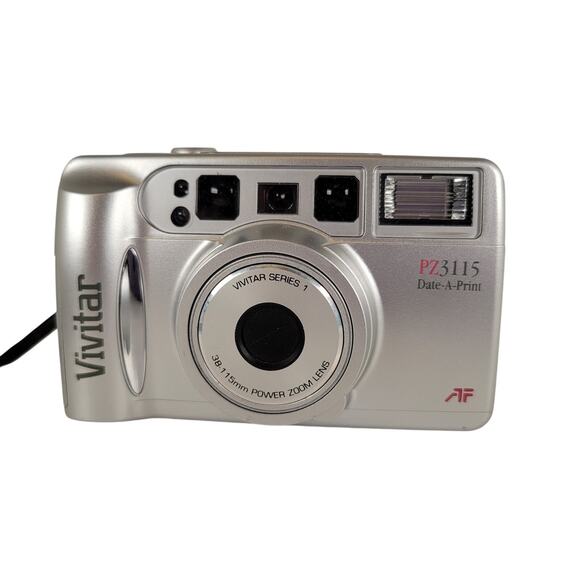 Vivitar PZ3115 35mm Film Camera AF Zoom 38-115mm Point Shoot Tested - Picture 15 of 15